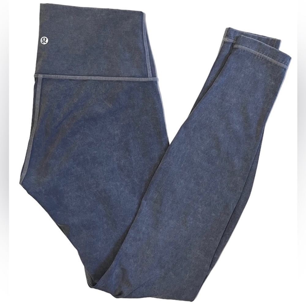 LULULEMON Wunder Under High Rise Leggings Gray Size 6